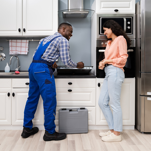 what kind of warranty do you offer on your cooktop repair services in Randolph Maine